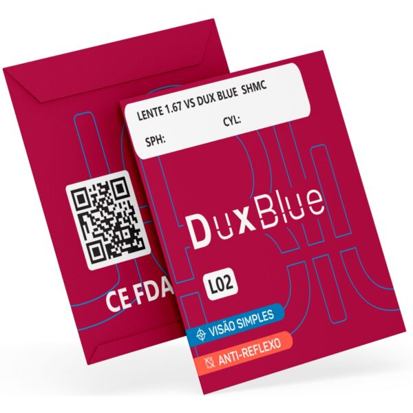 L02 LENTE 1.61 VS DUX BLUE AR
